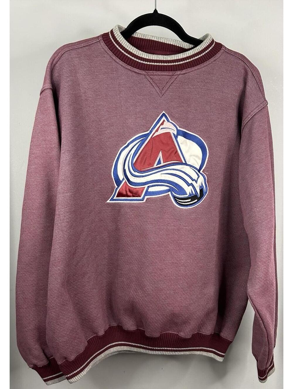 Vintage Colorado Avalanche NHL Crewneck Sweatshirt Men’s Size Large